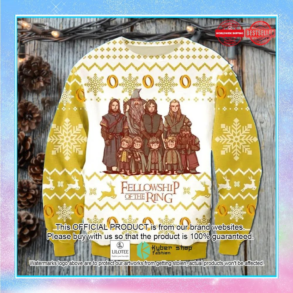 lord of the ring fellowship of the ring sweater christmas 1 680