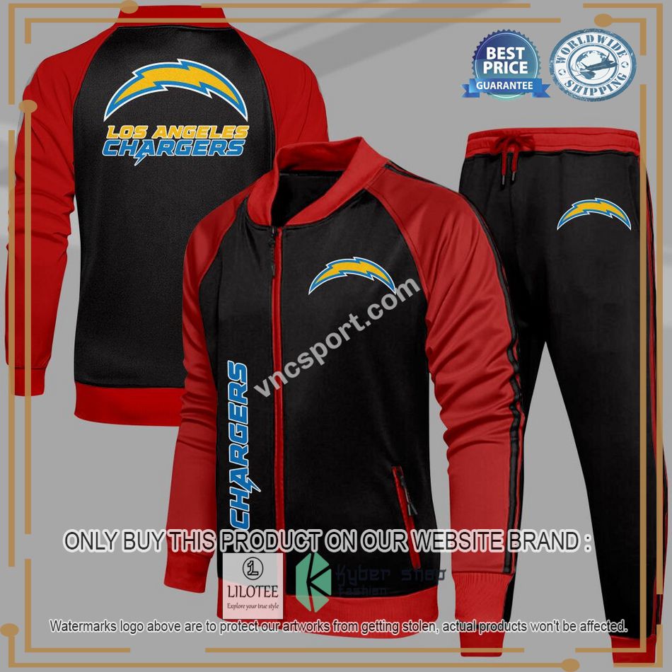 los angeles chargers nfl tracksuit jacket 12 48608