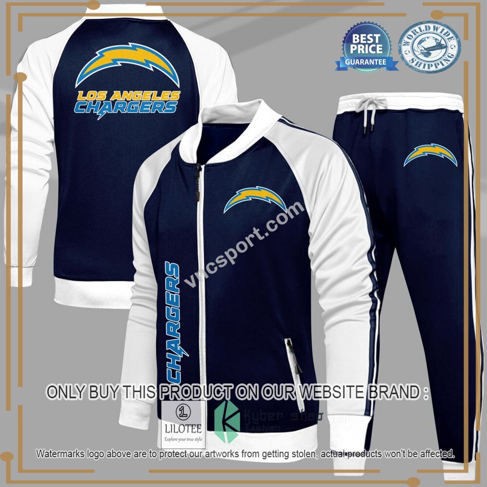 los angeles chargers nfl tracksuit jacket 13 32118