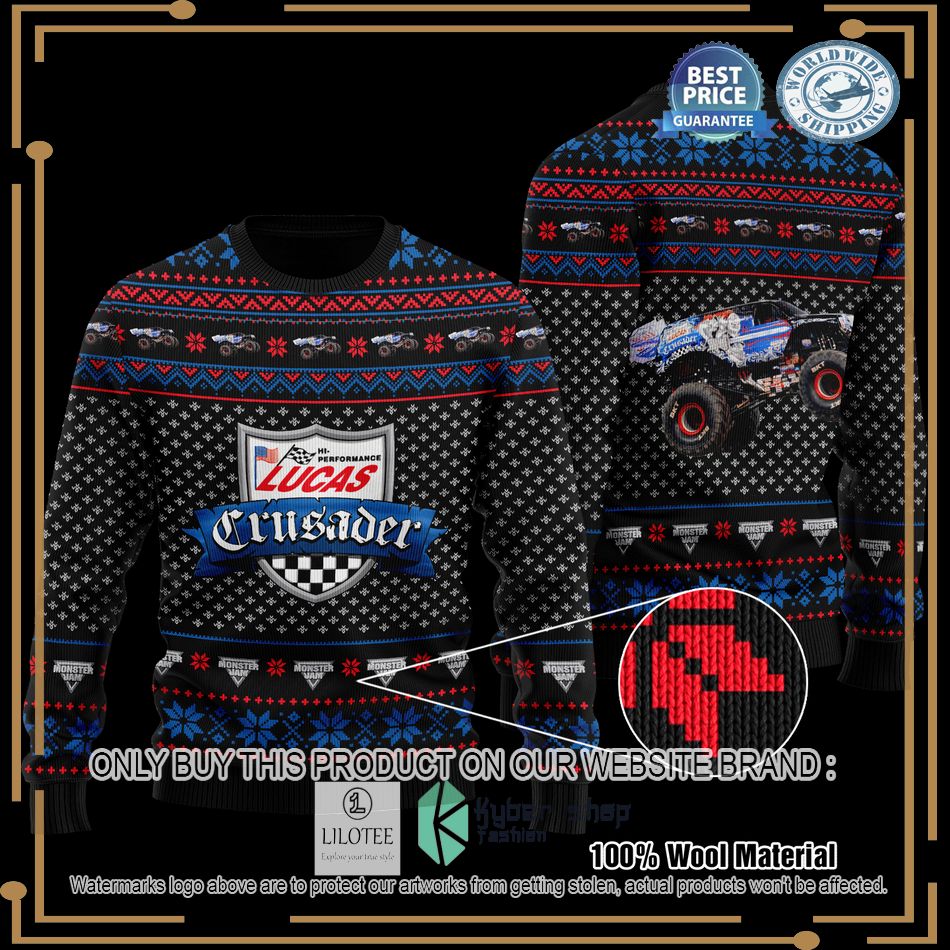 lucas oil knitted sweater 1 41579