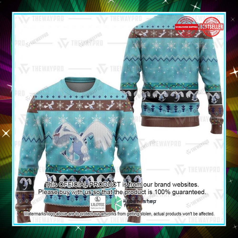 lugia christmas sweater 2 234
