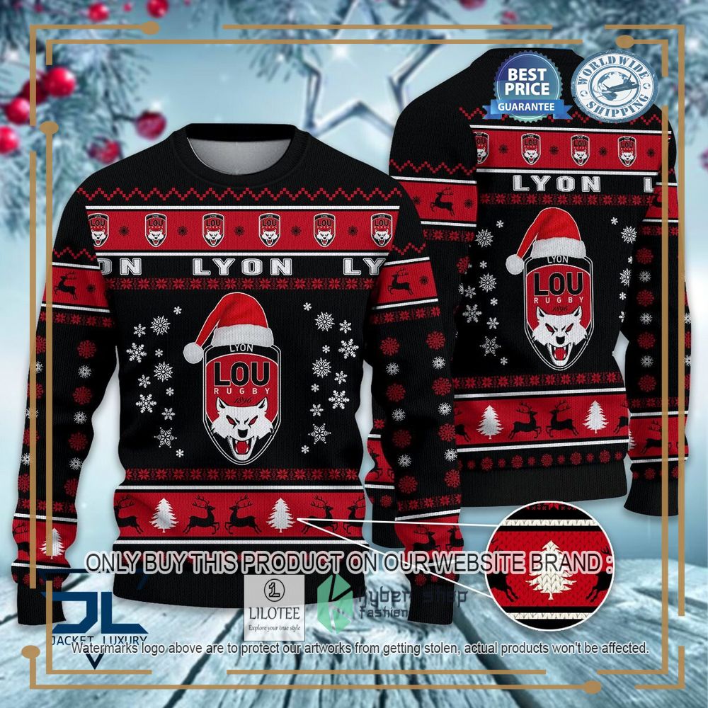 Lyon OU Ugly Christmas Sweater 6
