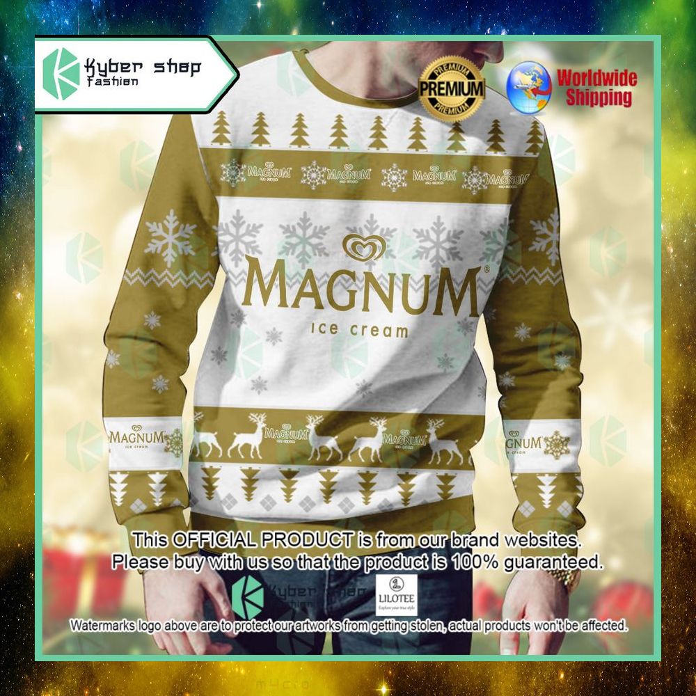 magnum custom name christmas sweater 1 799