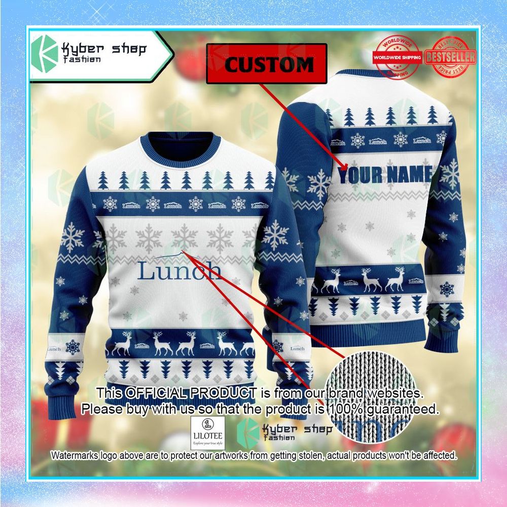 maine beer company lunch christmas sweater 1 539