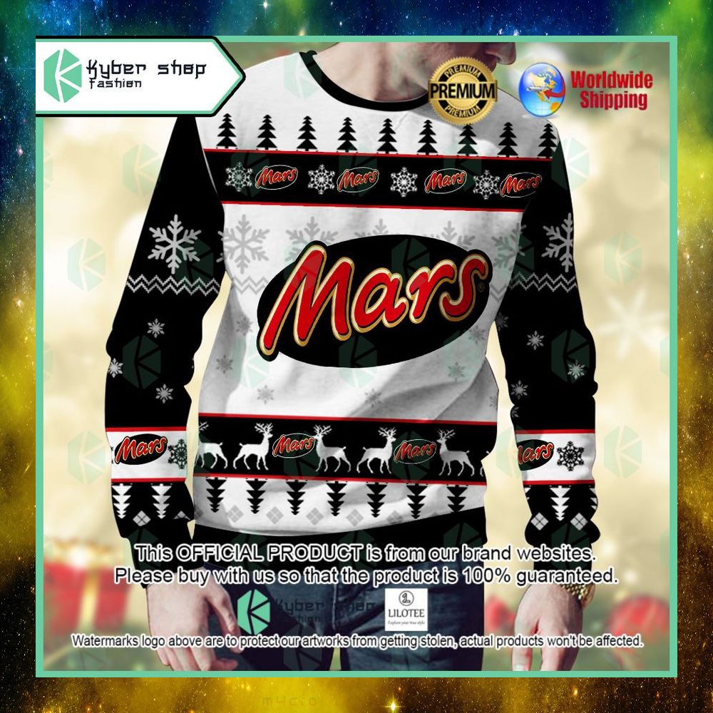mars custom name christmas sweater 1 397
