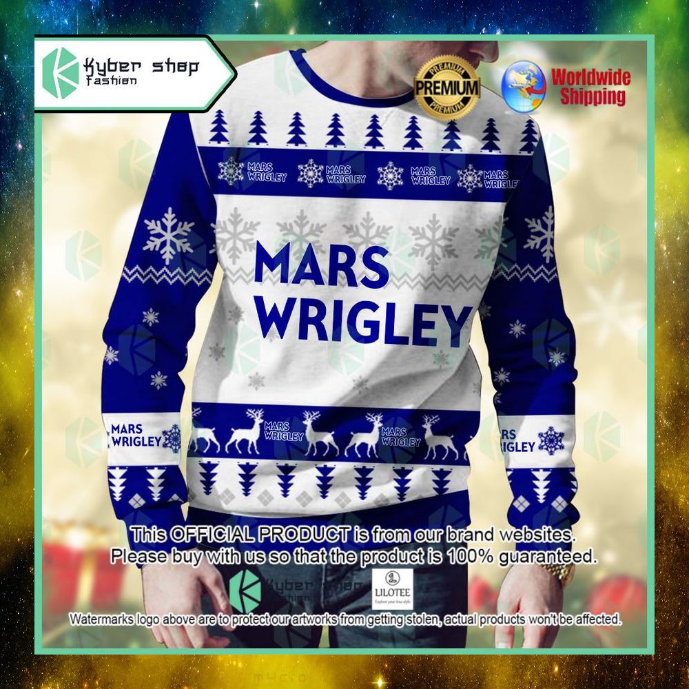 mars wrigley custom name christmas sweater 1 472