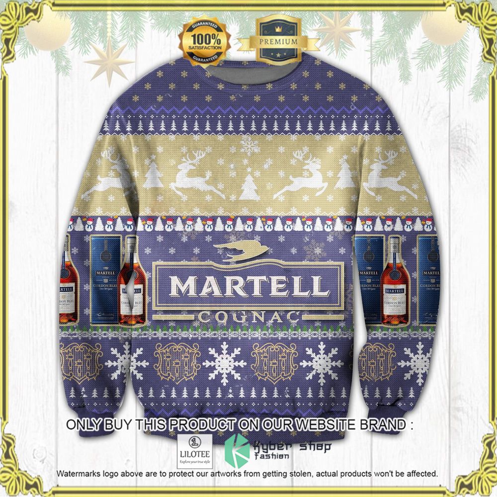 martell cognac knitted christmas sweater 1 17512