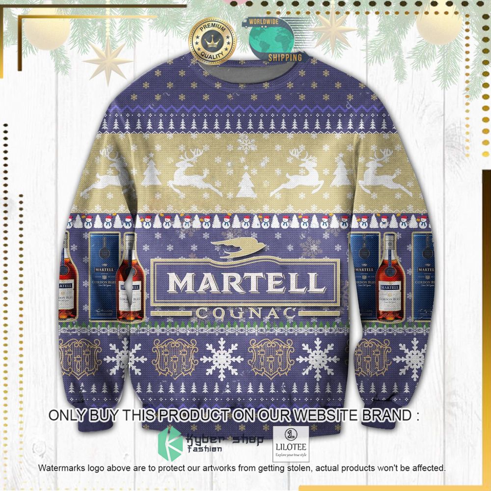 martell cognac knitted christmas sweater 1 82817