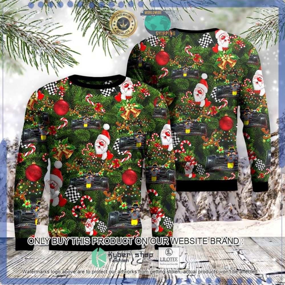 max verstappen formula one santa christmas sweater 1 67281