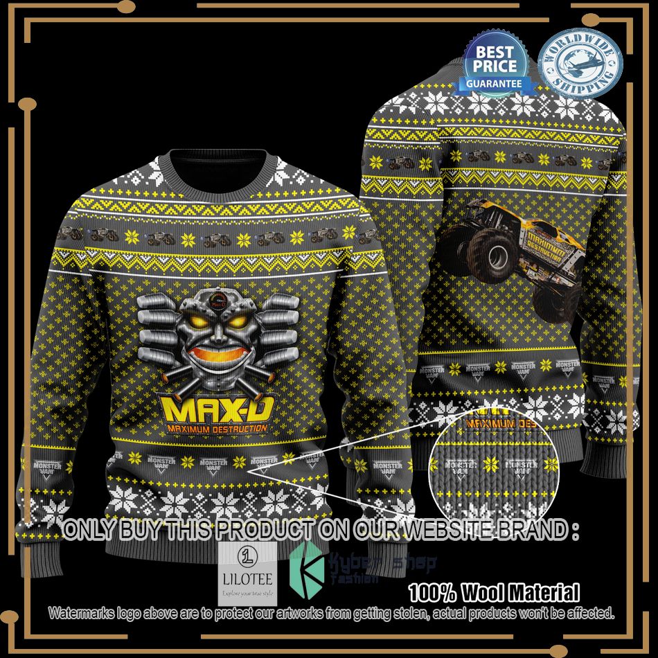 maximum destruction knitted sweater 1 21365