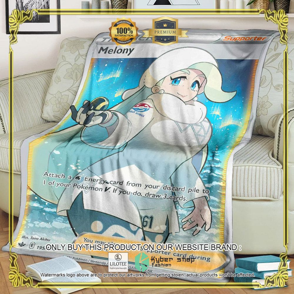 Melony Trainer Anime Pokemon Blanket - LIMITED EDITION 9