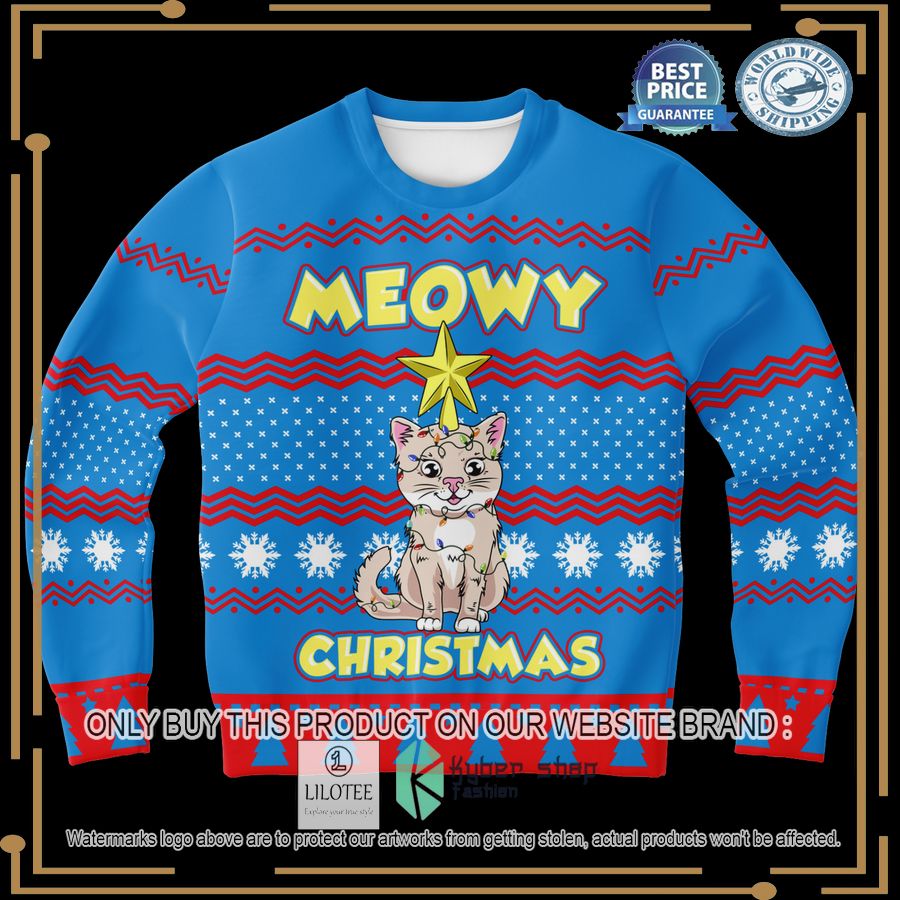 meowy christmas christmas sweater 1 75359