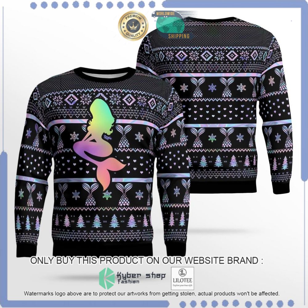 Mermaid Ugly Christmas Sweater - LIMITED EDITION 8