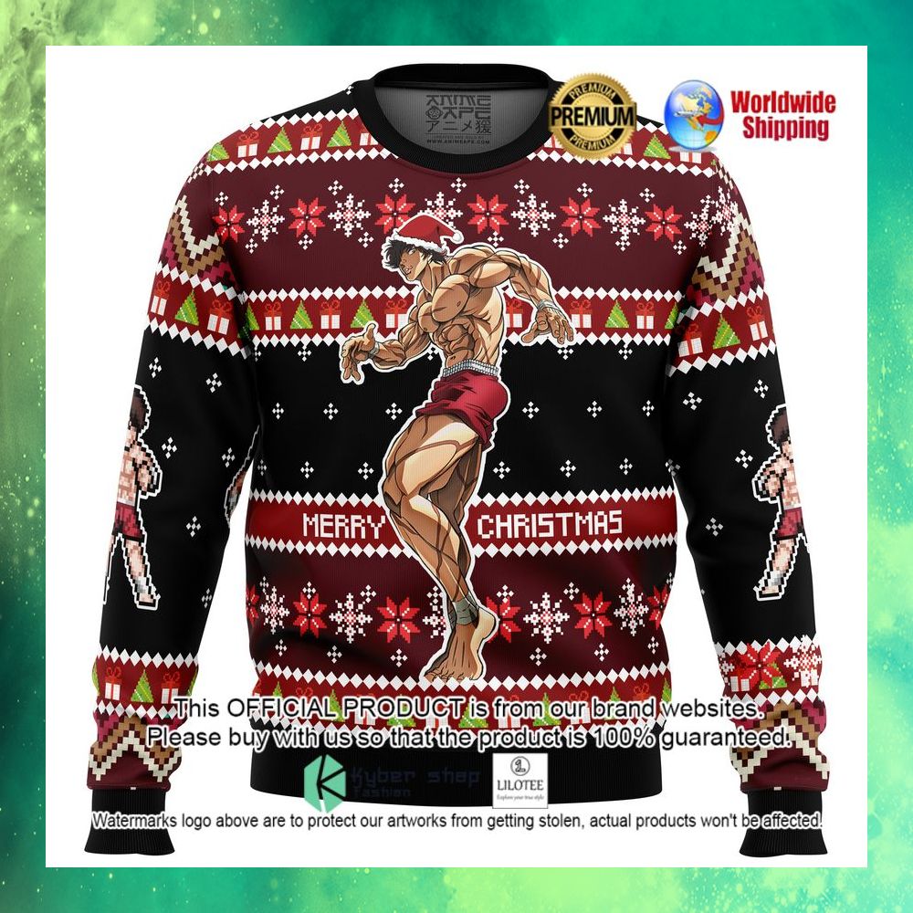 merry christmas baki santa hat christmas sweater 1 995