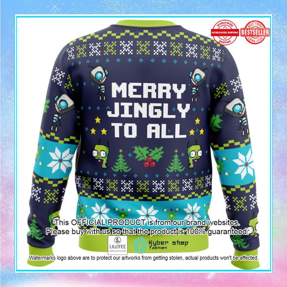 merry jingly invader zim sweater christmas 2 558