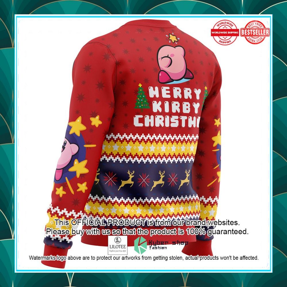 merry kirby christmas kirby christmas sweater 4 518
