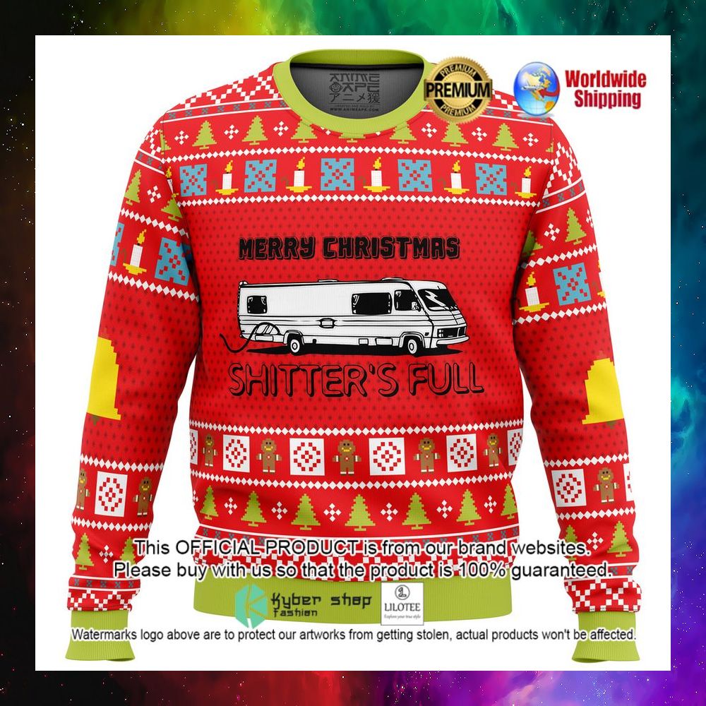 merry shitters full christmas sweater 1 759