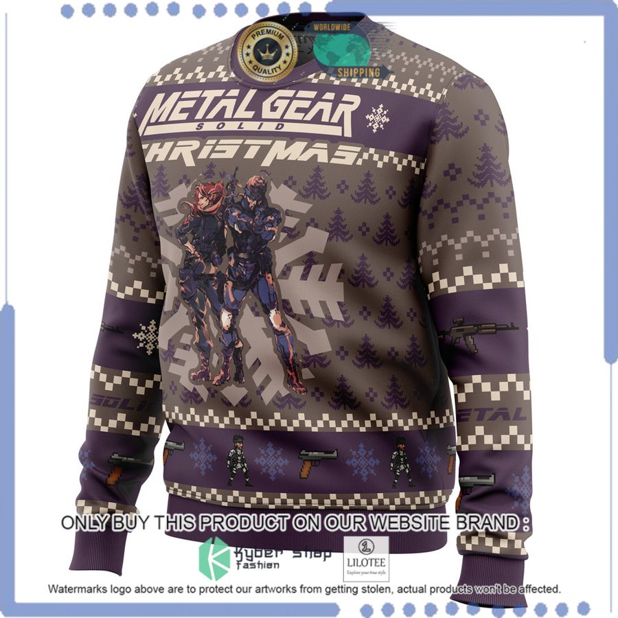 metal gear solid christmas sweater 1 77238