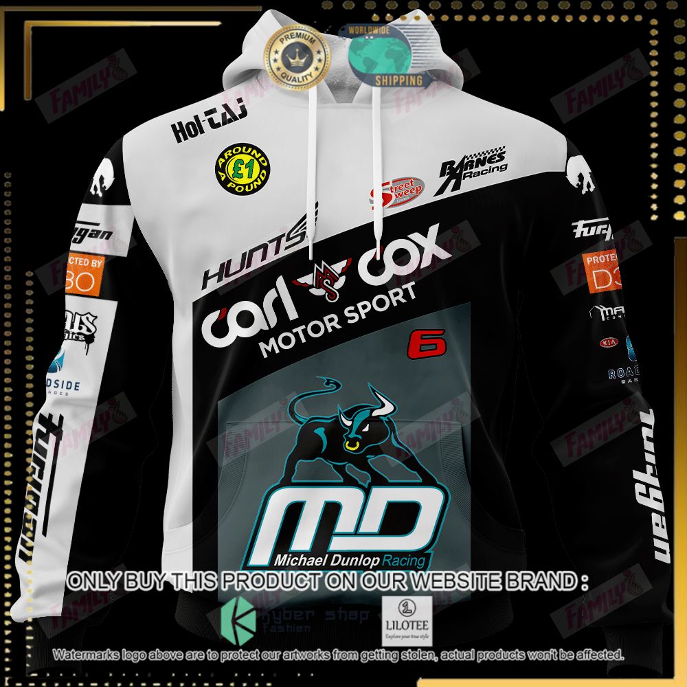 michael dunlop carl cox motor sport 2022 3d hoodie shirt 1 57515