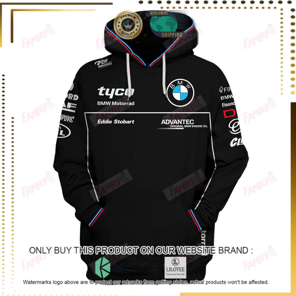 michael dunlop racing black 3d hoodie shirt 3 71090
