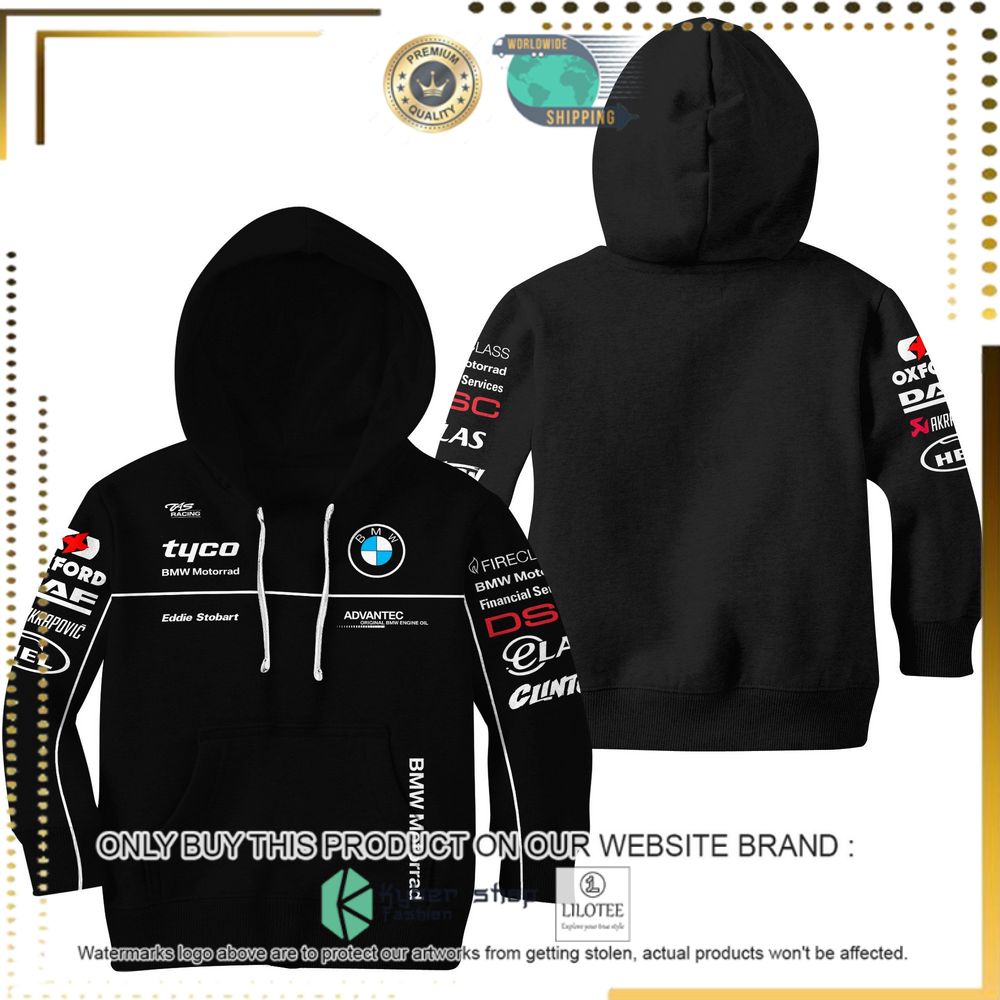 michael dunlop racing black bmw 3d hoodie shirt 1 80303