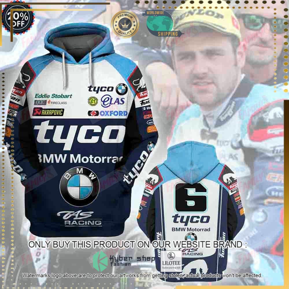 michael dunlop racing bmw 3d hoodie shirt 1 95995