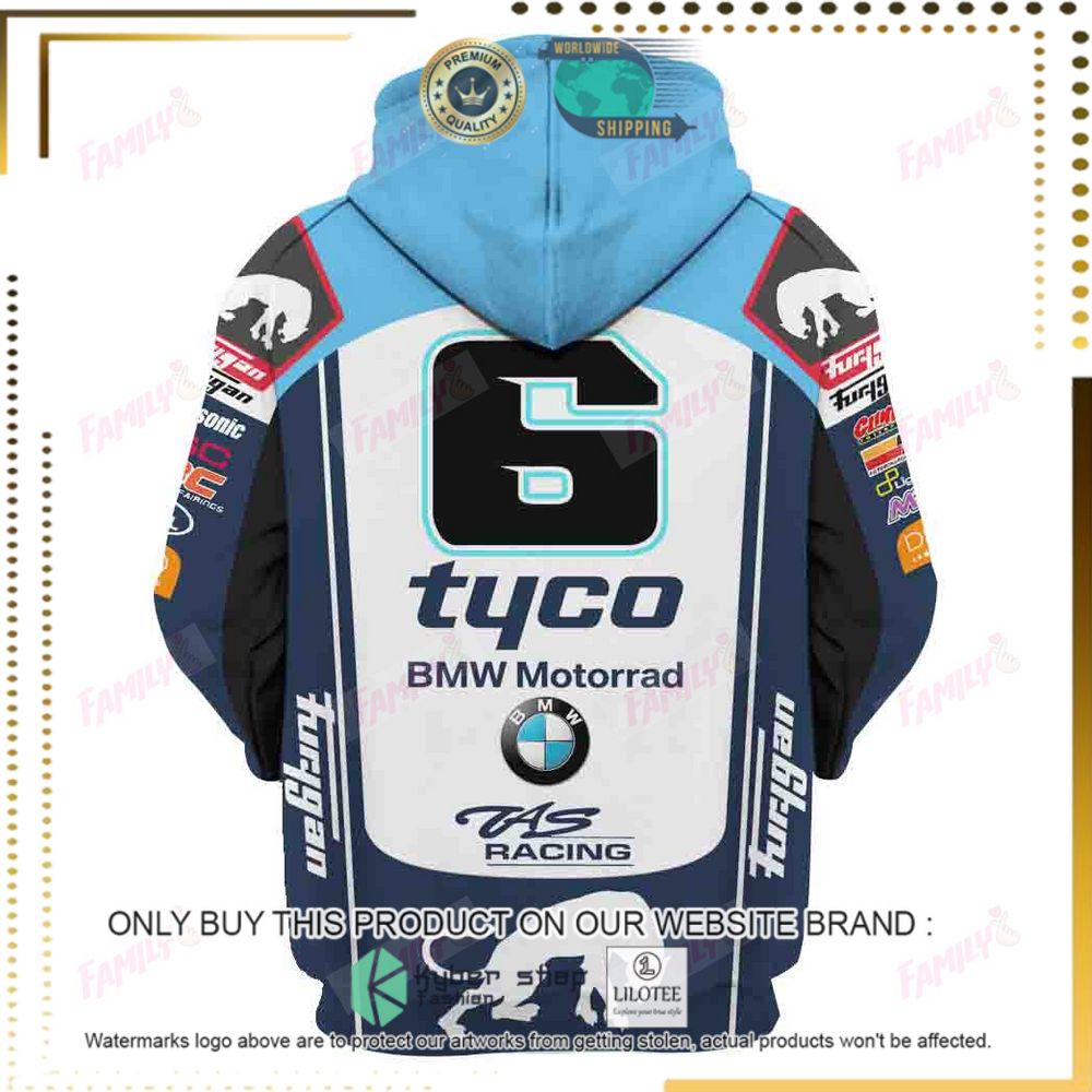 michael dunlop racing bmw 3d hoodie shirt 3 10782