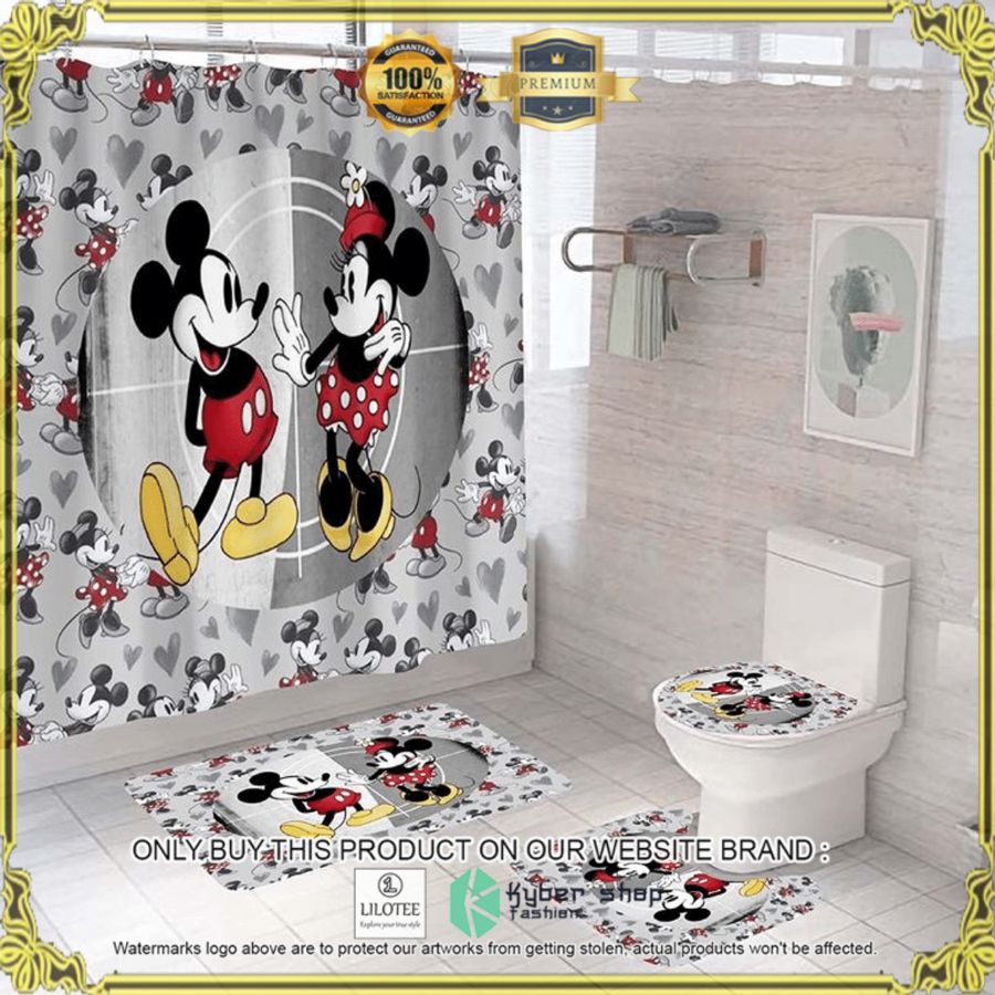 mickey mouse and minnie mouse bathroom set 1 36159
