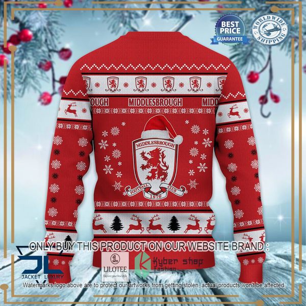 middlesbrough f c christmas sweater 3 21094