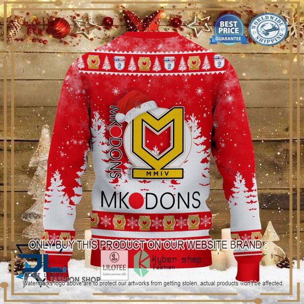 milton keynes dons christmas sweater 3 94550
