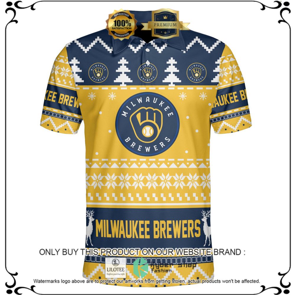 milwaukee brewers personalized sweater polo 1 77044