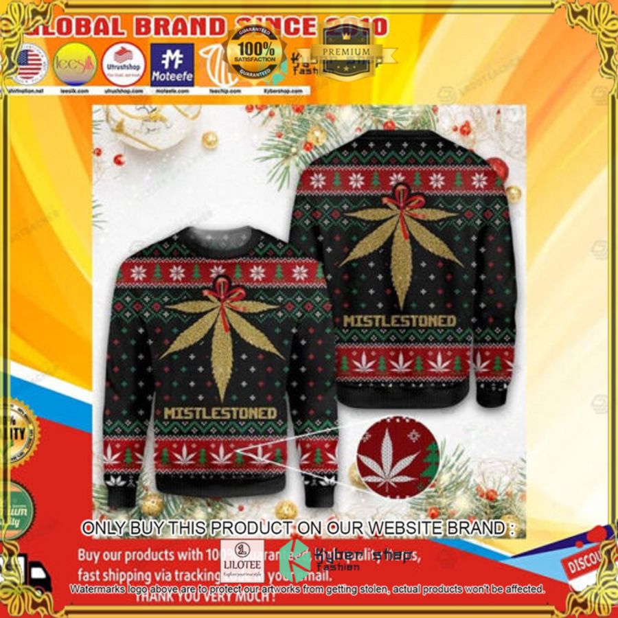 mistlestoned red black christmas sweater 1 36903