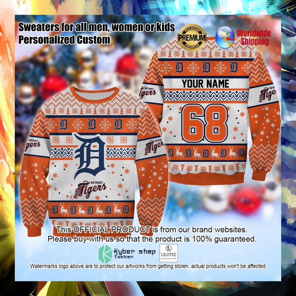 mlb detroit tigers personalized christmas sweater 1 601