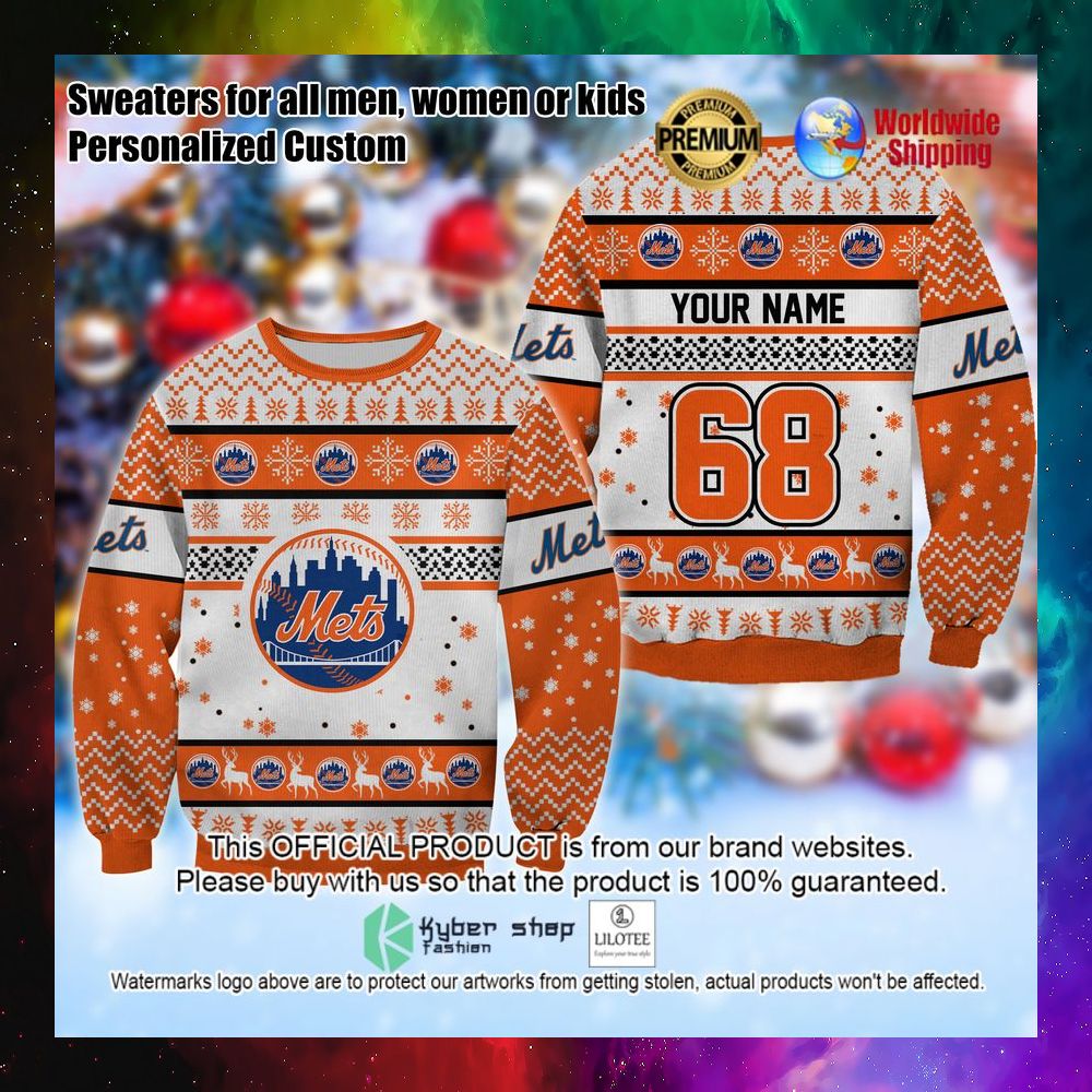 mlb new york mets personalized christmas sweater 1 759