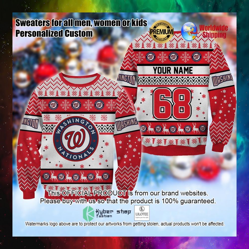 mlb washington nationals personalized christmas sweater 1 994