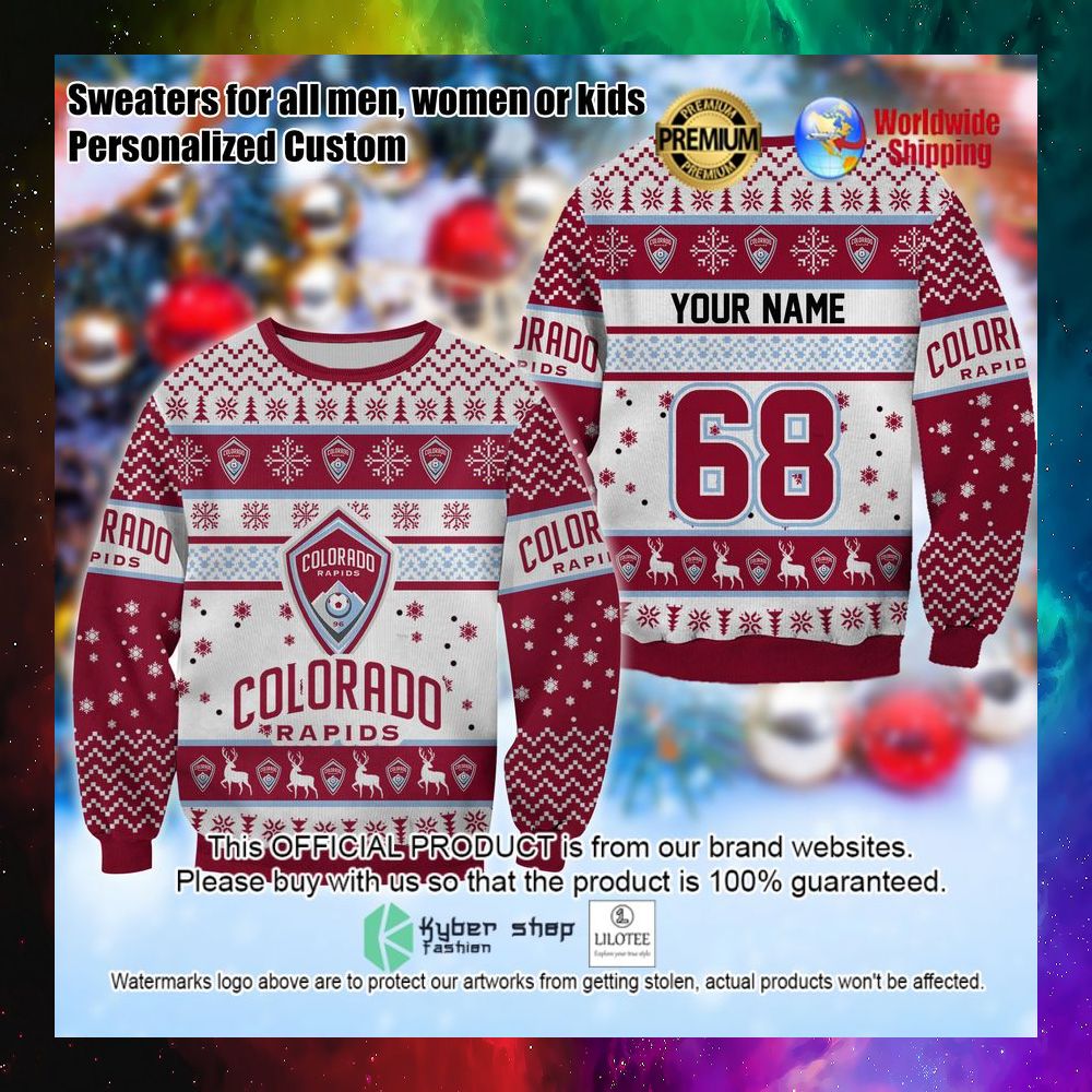 mls colorado rapids personalized christmas sweater 1 239