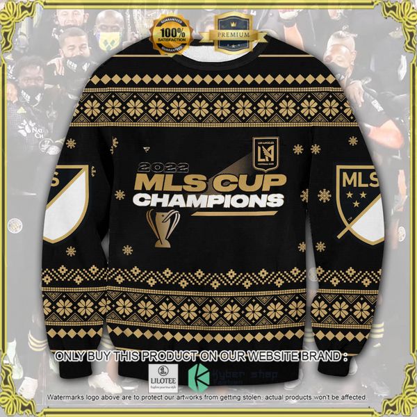 mls cup champions 2022 woolen knitted sweater 1 8483