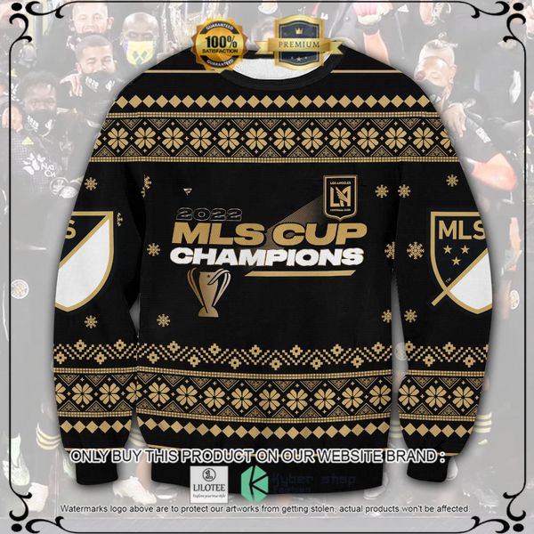 mls cup champions 2022 woolen knitted sweater 1 87106