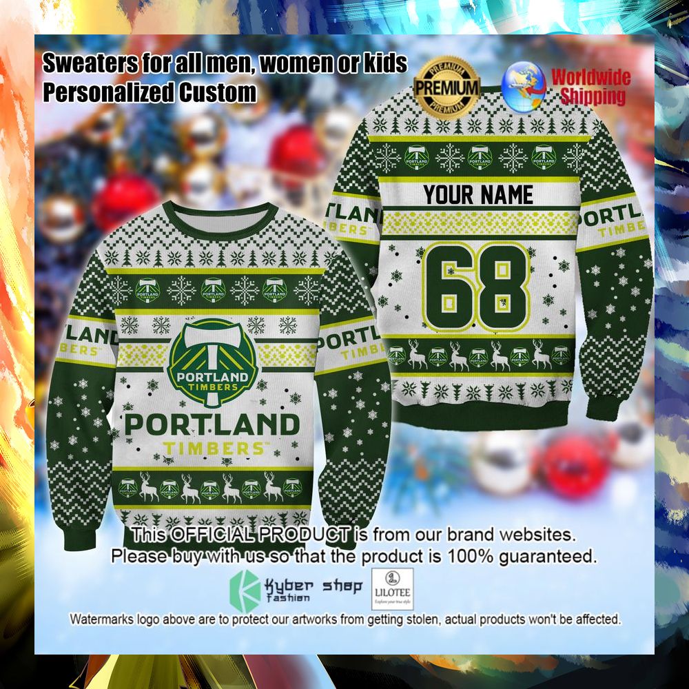 mls portland timbers personalized christmas sweater 1 100