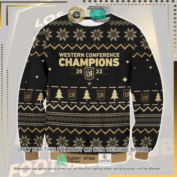 mls western conference champions 2022 woolen knitted sweater 1 88913