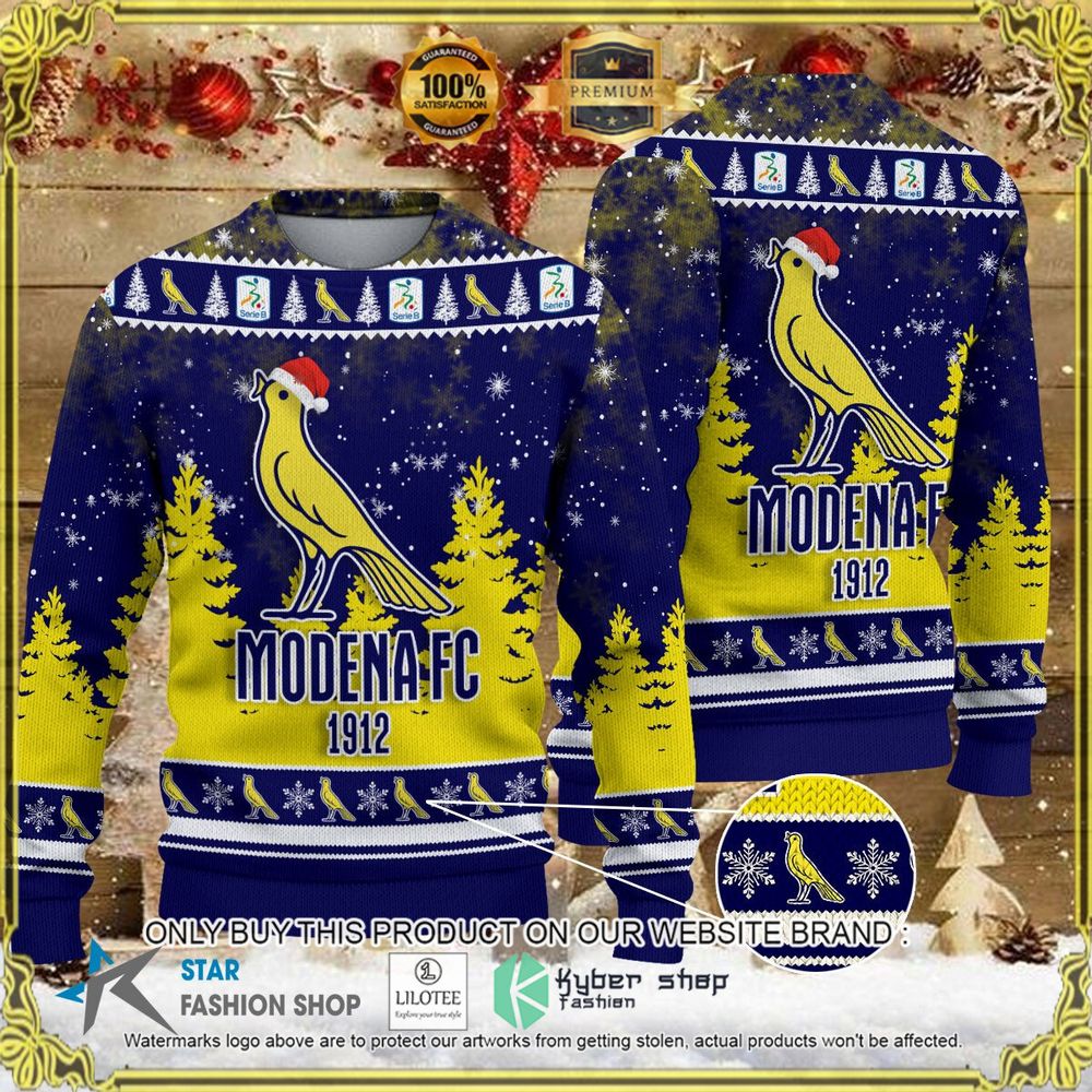 Modena F.C 1912 Christmas Sweater - LIMITED EDITION 7