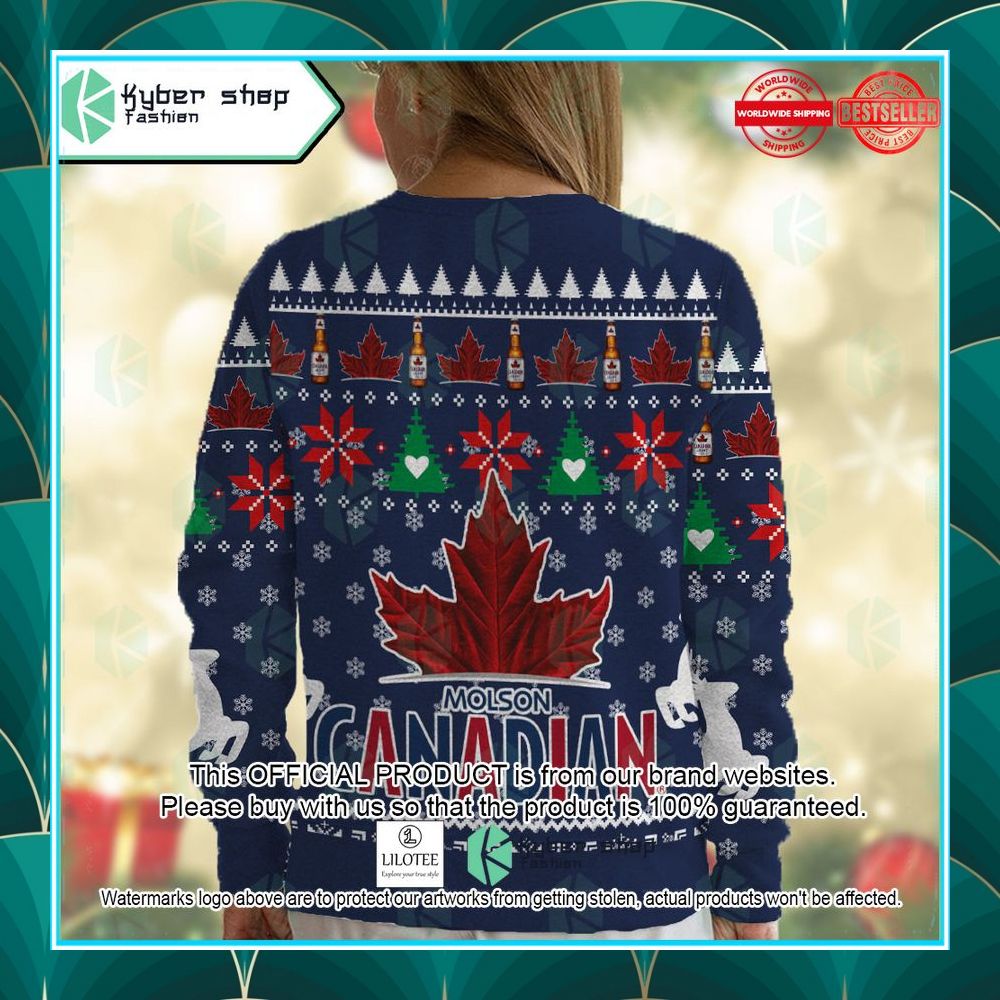 molson canadian logo sweater 5 801