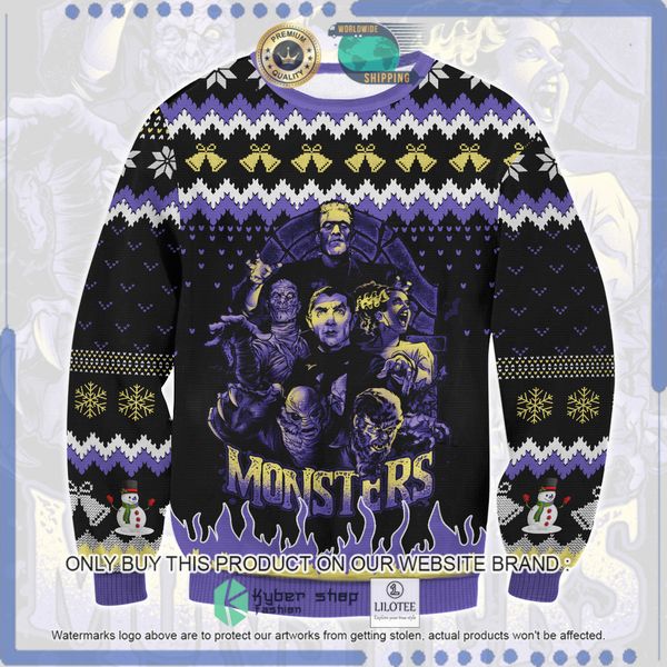 monsters movies woolen knitted sweater 1 33183