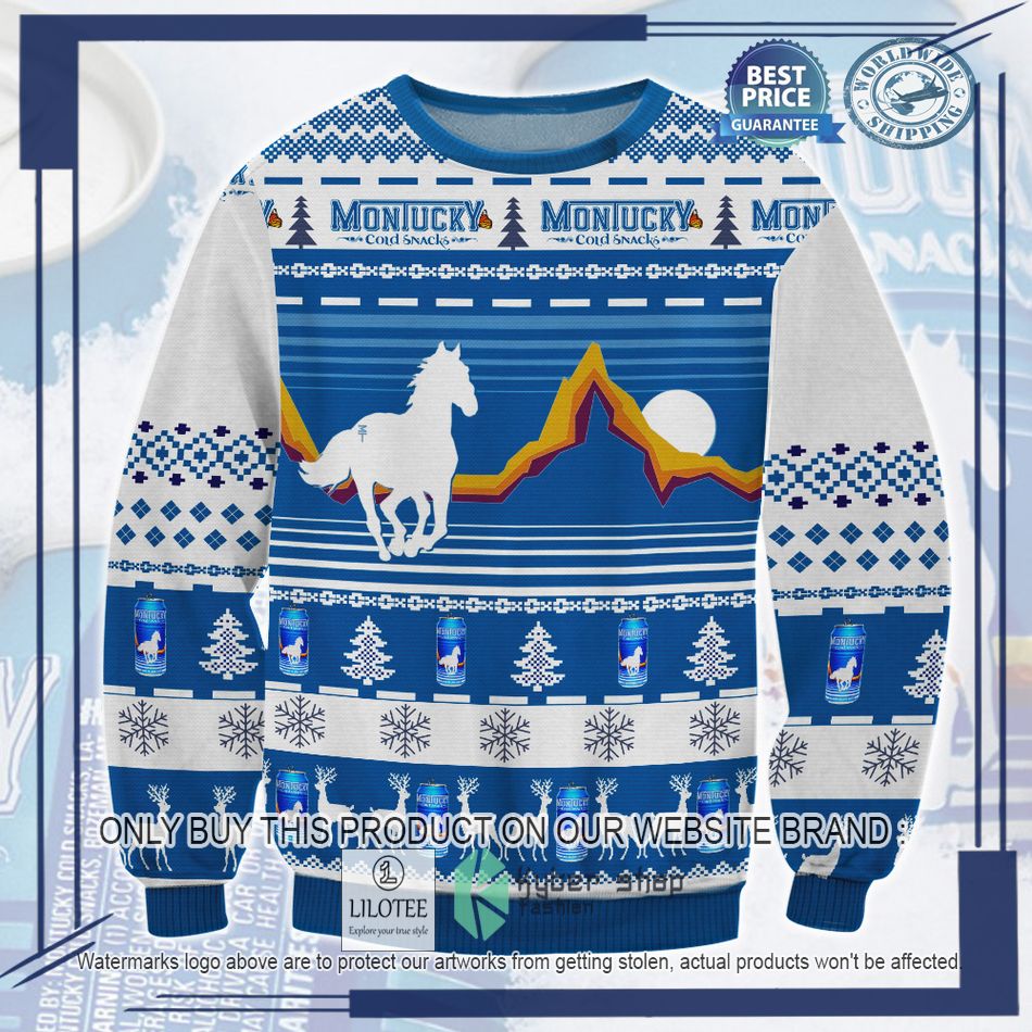 montucky cold snacks ugly christmas sweater 1 33875