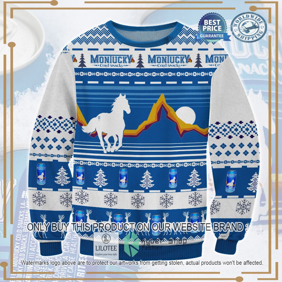 montucky cold snacks ugly christmas sweater 1 40444