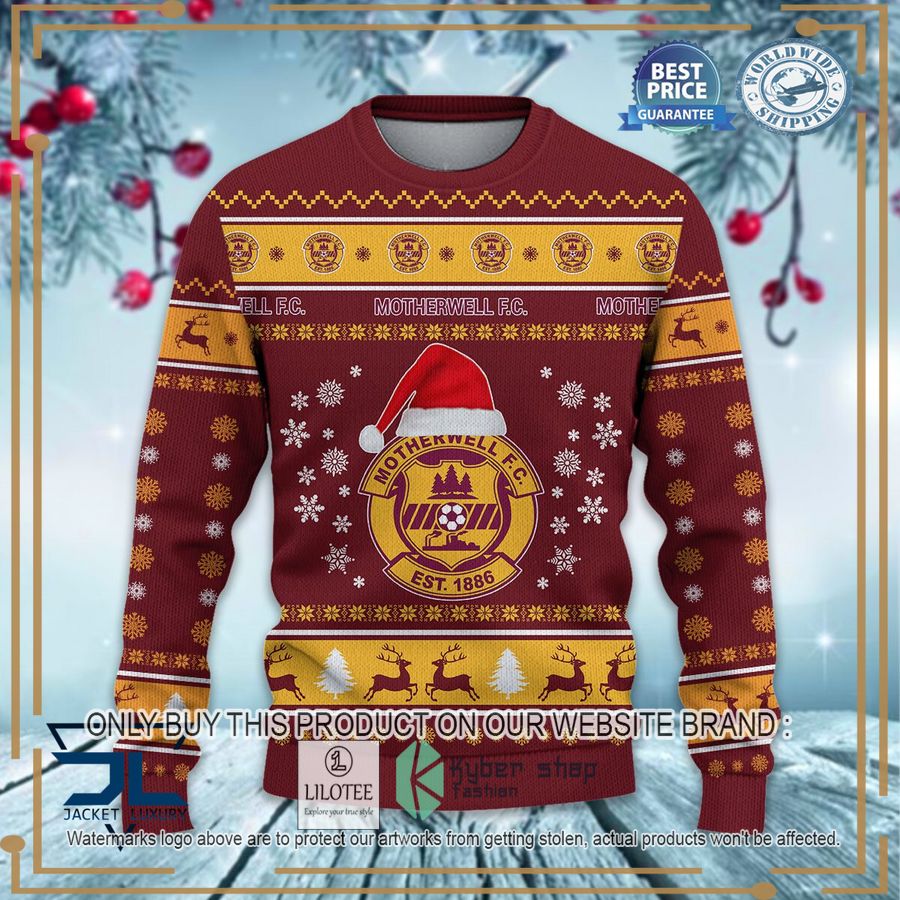 motherwell f c christmas sweater 2 52090