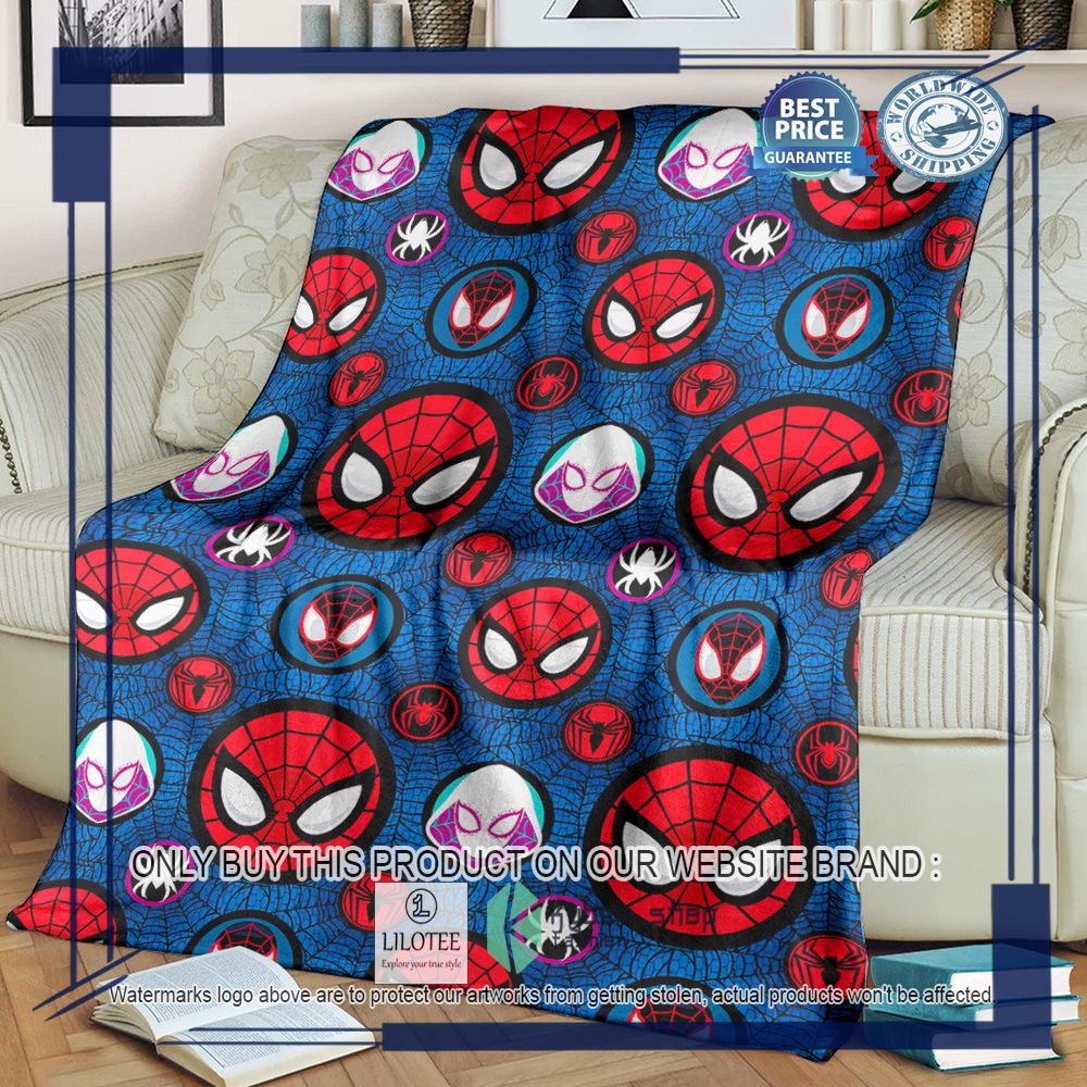 Movie Superhero Spider Verse Pattern Blanket - LIMITED EDITION 9