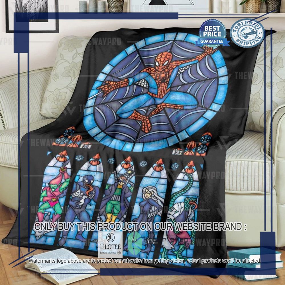 Movie Superhero Stained Glass Blanket - LIMITED EDITION 8