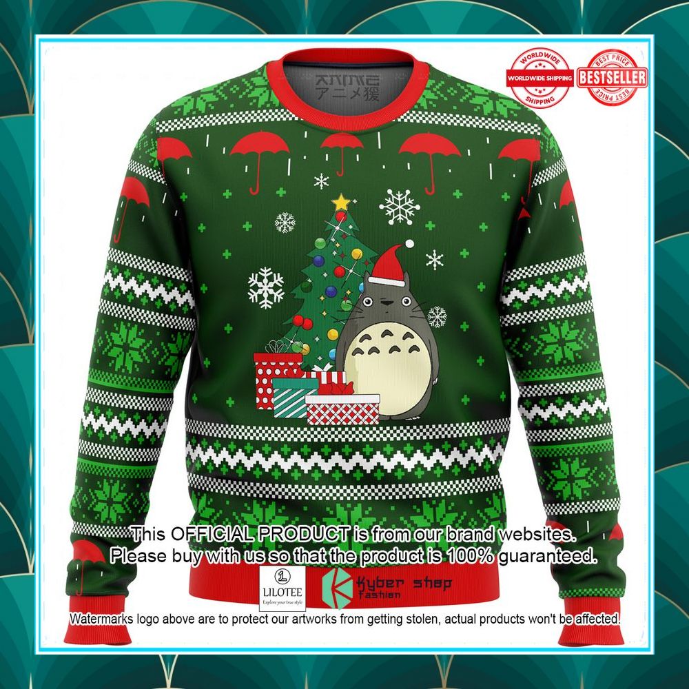 my neighbor totoro christmas gifts sweater 1 675