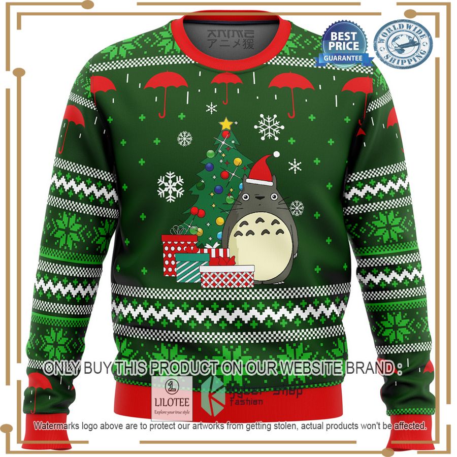 my neighbor totoro gifts christmas sweater 1 85016